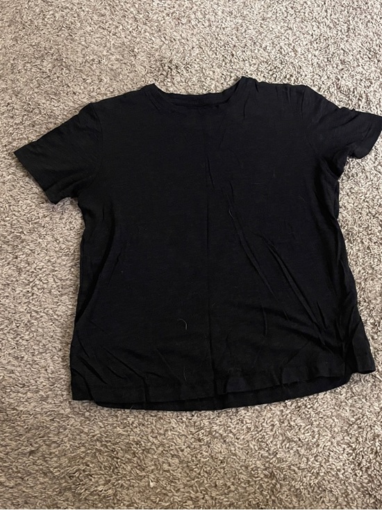Laura Ashley Tops - Laura Ashley Black Short Sleeve Tee